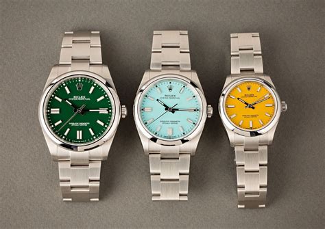 rolex oyster perpetual 39 radium dial|rolex oyster perpetual color chart.